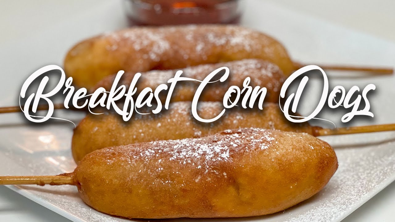 Breakfast Corn Dogs