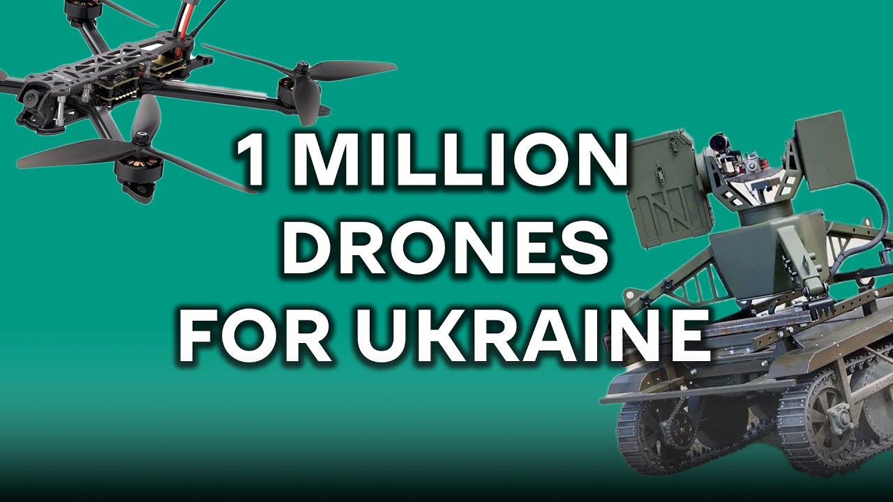 🔥 Drone coalition intends to deliver 1 million drones to Ukraine