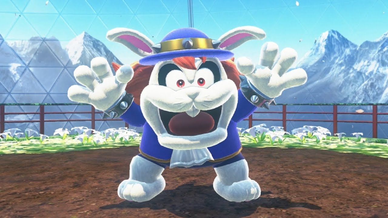 Super Mario Odyssey: Spewart Boss Fight #6