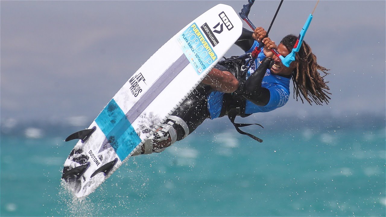 Airton Cozzolino and Matchu Lopes - GKA Kite Surf World Tour in Sotavento, Fuerteventura