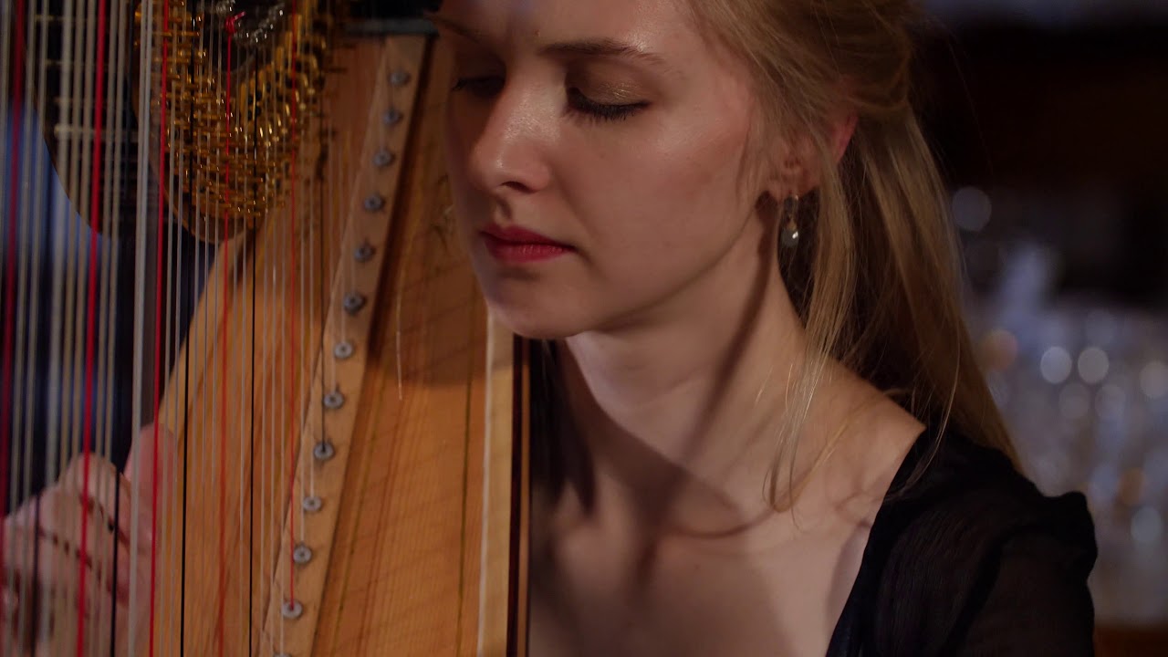 Harpist - Watching the Wheat by John Thomas