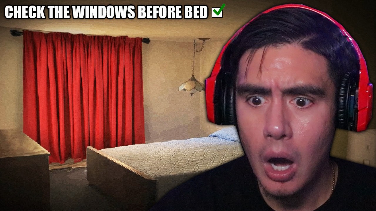 IVE BEEN WATCHING TV LATE AT NIGHT & NOW I NEED TO CHECK THE WINDOWS BEFORE BED CUZ IM PARANOID