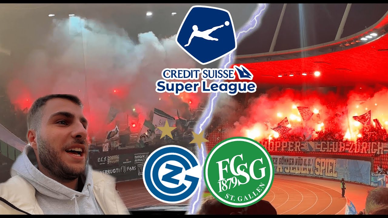 GRASSHOPER V ST. GALLEN - 🔥🤩ES BLEIBT SPANNEND BIS ZUM SCHLUSS  I Stadion Vlog xKiko