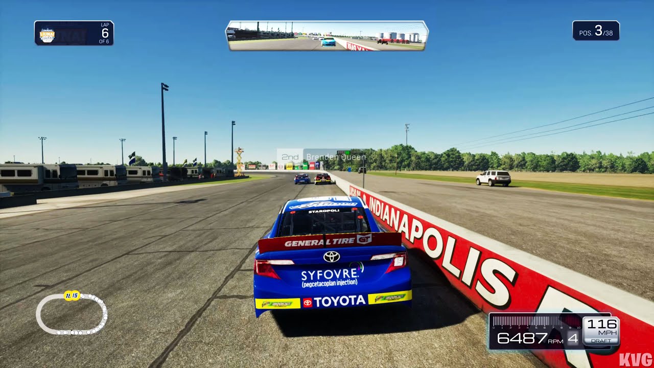 NASCAR 25 - #15 Patrick Staropoli (Toyota) - Gameplay (PS5 UHD) [4K60FPS]