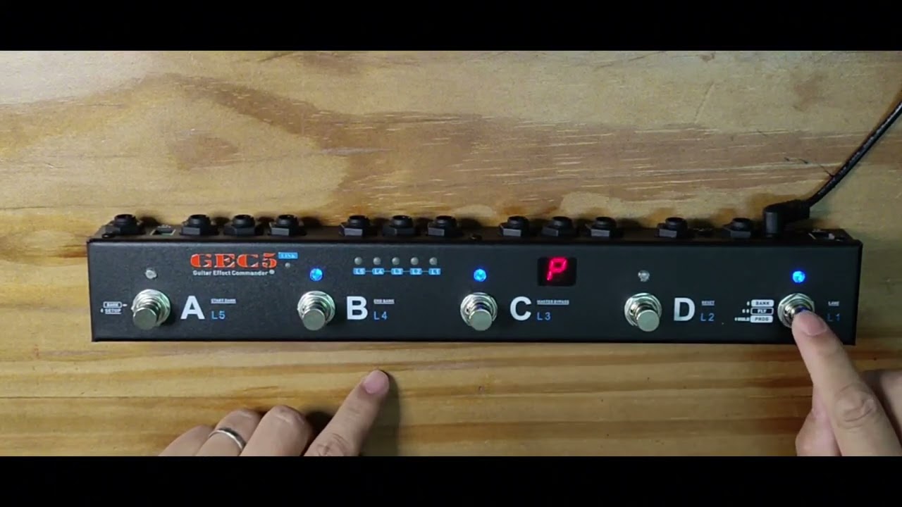 GEC5Link, Program a preset