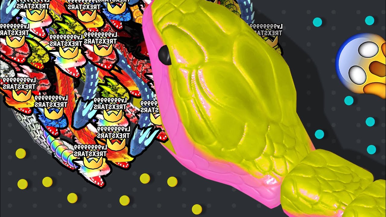Snake Clash! .io - MAX LEVEL! Epic Snake Clash.io Gameplay! 