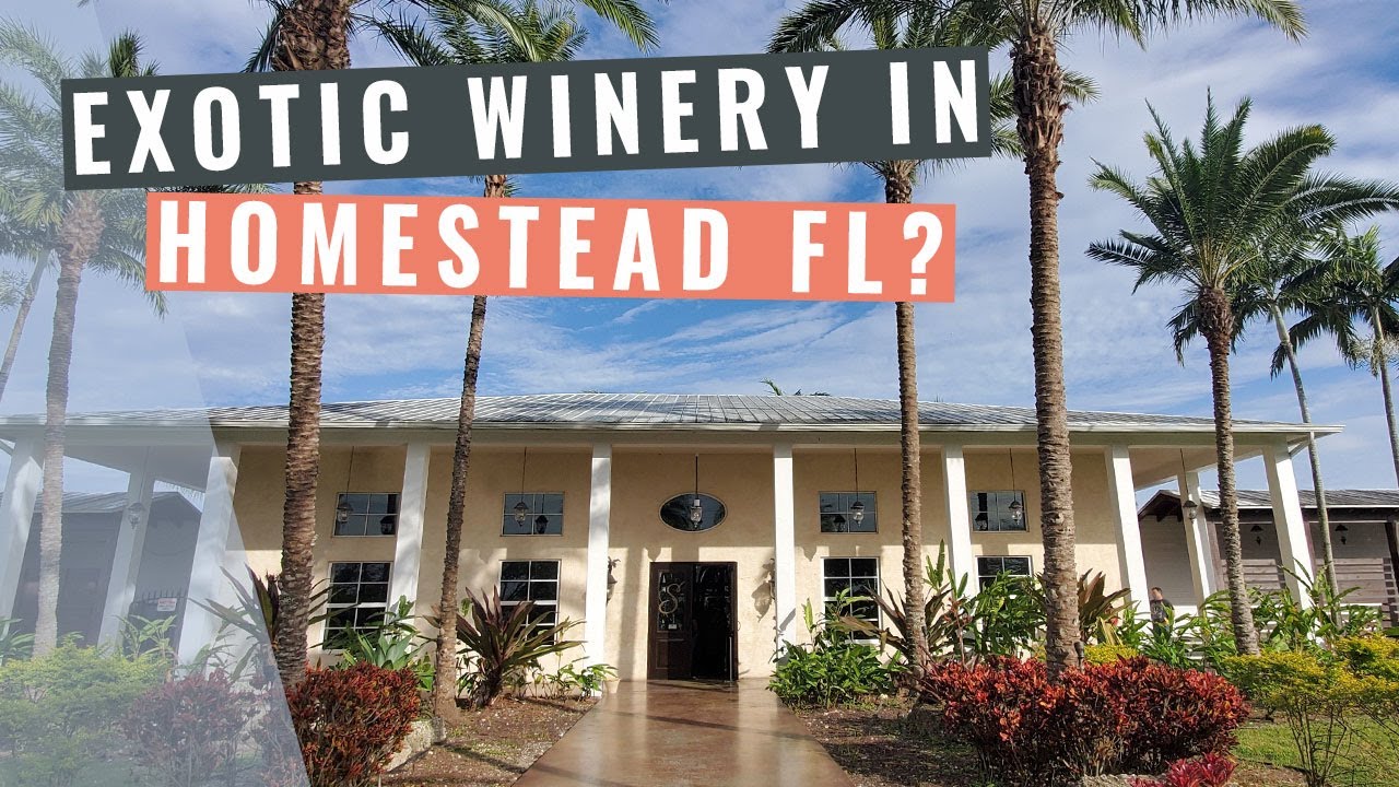 Exotic wines and local beer tour at Schnebly Winery in Homestead FL | Southernmost winery in the US