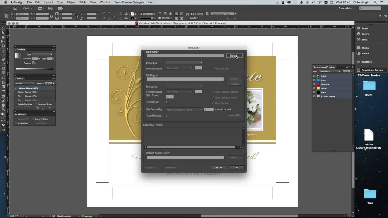 Color-Logic: Variable Data Printing - SmartStream Designer