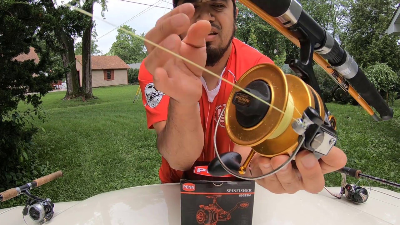 carrete de pesca - PENN spinfisher 850 ssm - reel para pescar carpas,bagres