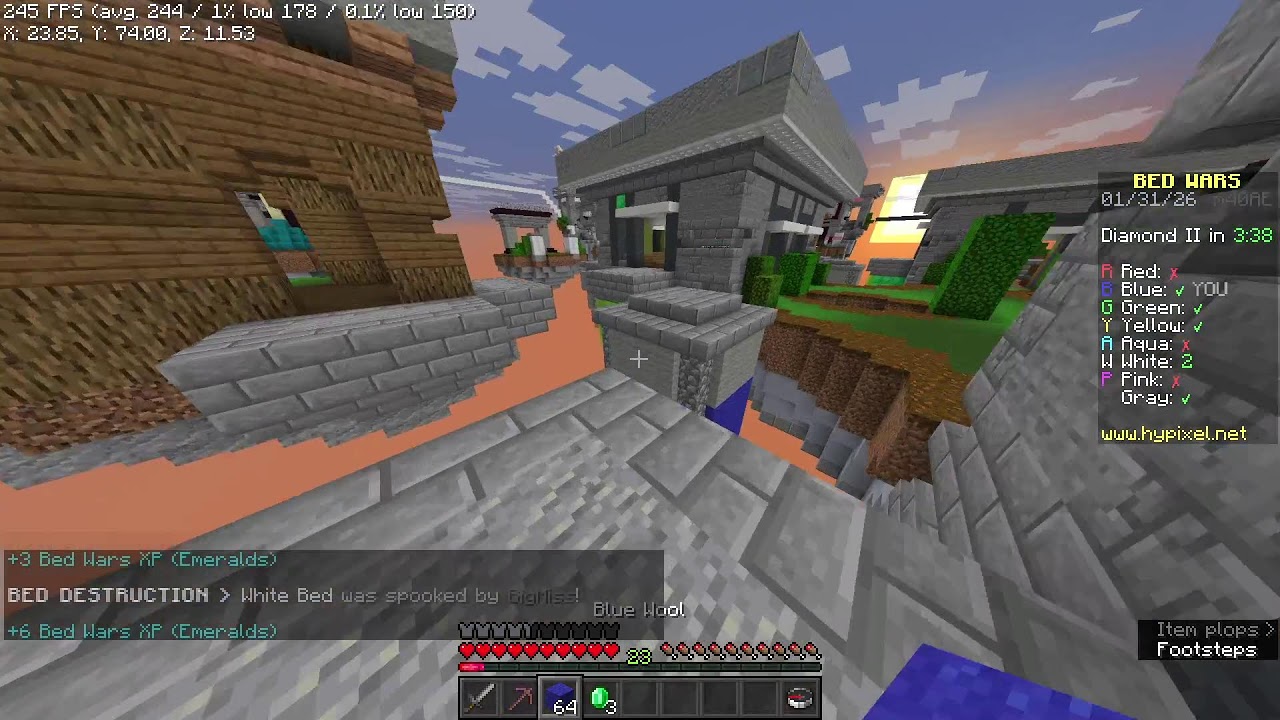 Getting Destroyed in Bedwars