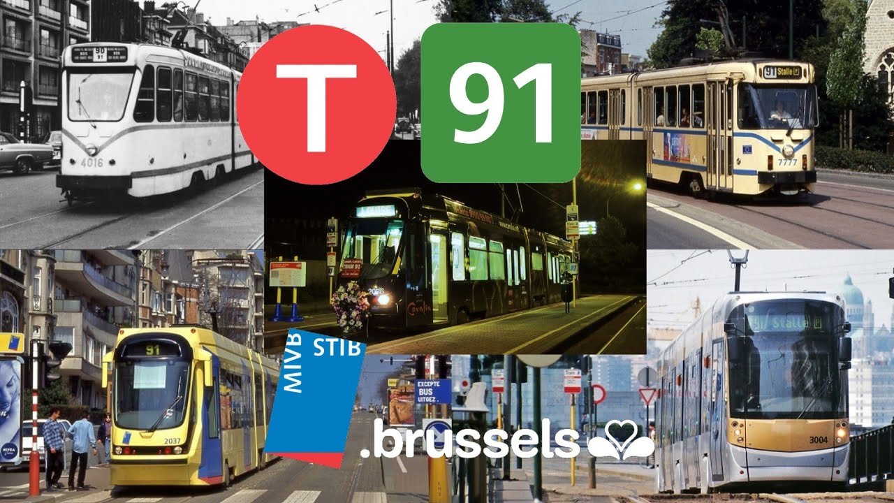 LIGNE : Tram 91 De La STIB