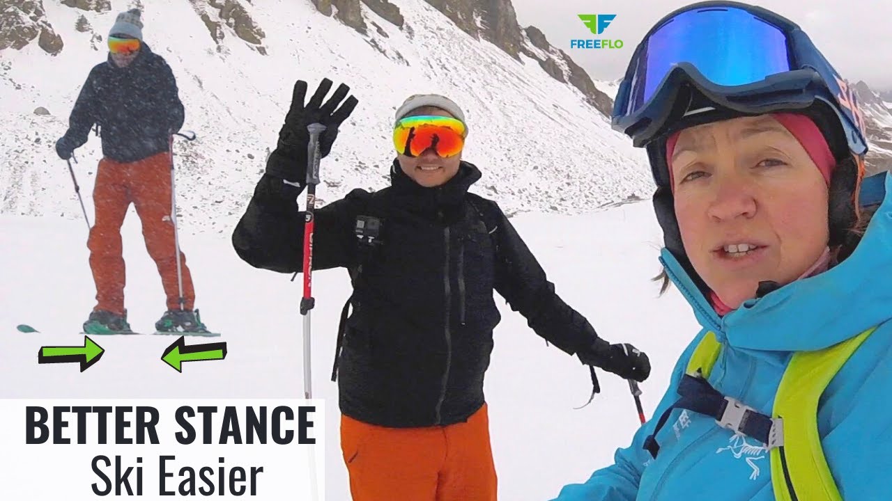 How To Improve Your Stance Skiing | SKI BETTER and EASIER
