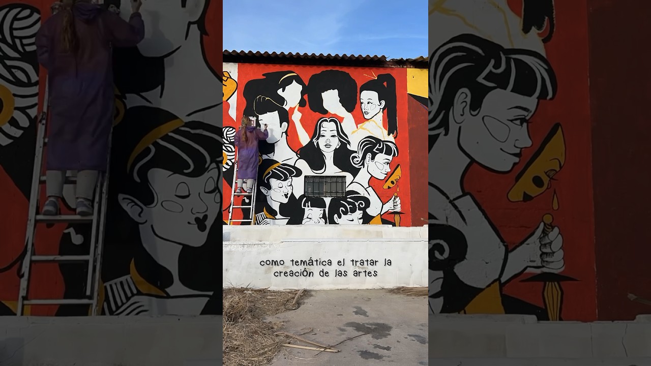 ACABO MI MURAL #arte #ilustracion #art #dibujo #artista #mural #ilustration #drawing #pintar