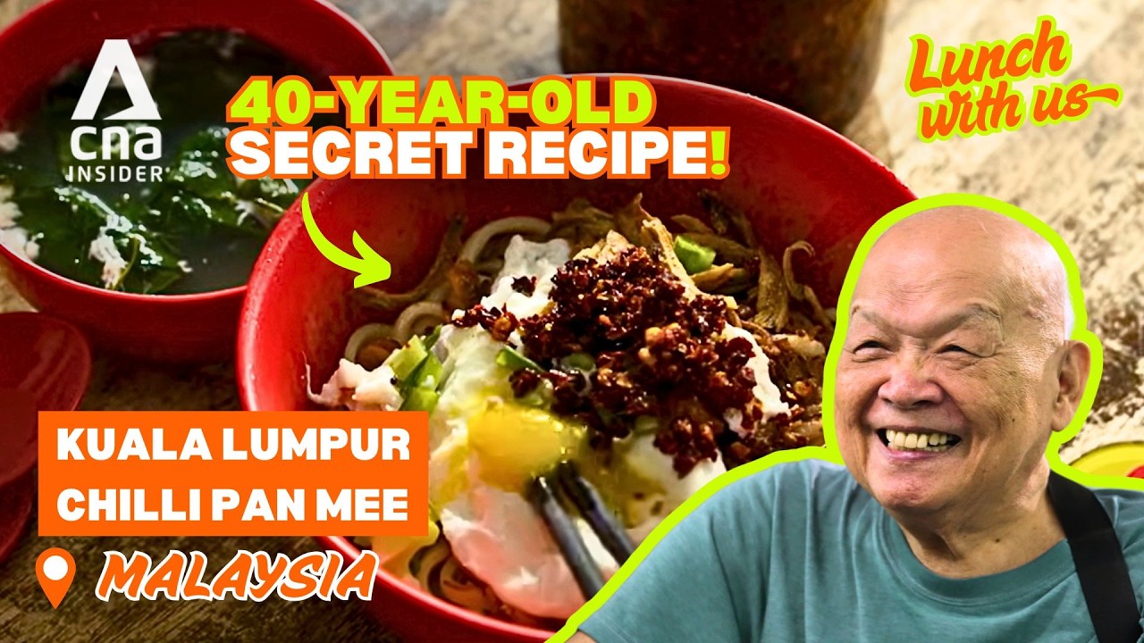 Indian Chinese Tutor Takes Us To OG Malaysia Chilli Pan Mee | Lunch With Us: Kuala Lumpur
