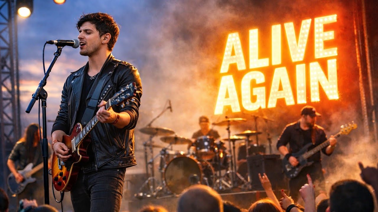 Alive Again – Rise From the Fire 🔥 | Powerful Rock Anthem