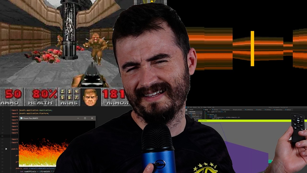 Programando DOOM em JAVA. Me sinto feliz de novo [Parte 1]