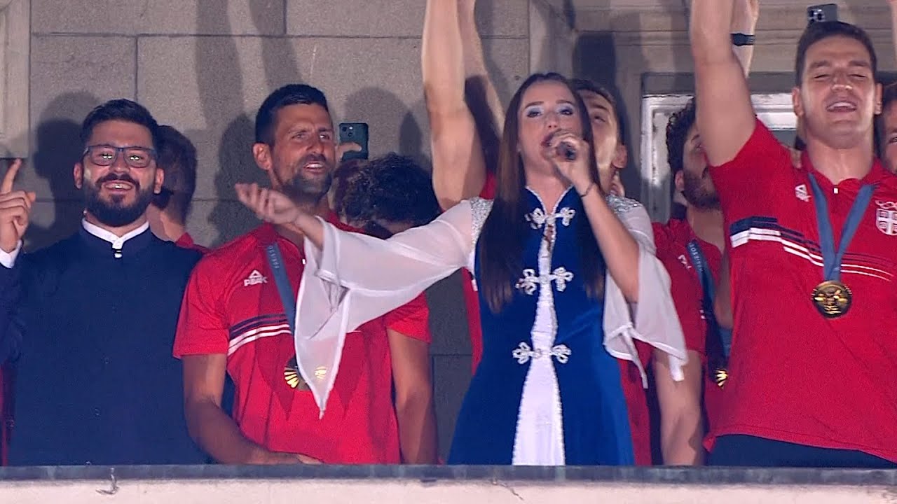 Danica Crnogorčević sa sportistima: 