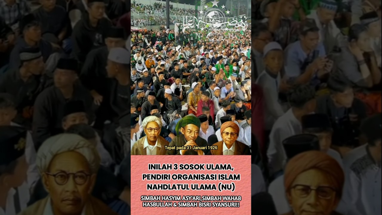 INILAH 3 SOSOK ULAMA PENDIRI NAHDLATUL ULAMA (NU) #waliallah #shorts #ulama #nahdlatululama #habib