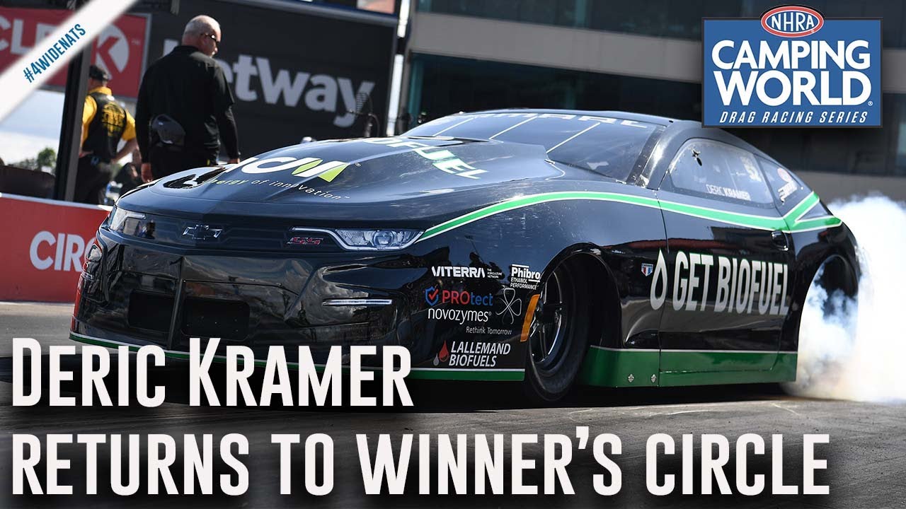 Deric Kramer returns to winner's circle for first time since 2019