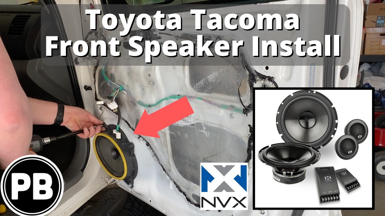 2005 - 2015 Toyota Tacoma Front Door Speaker Install
