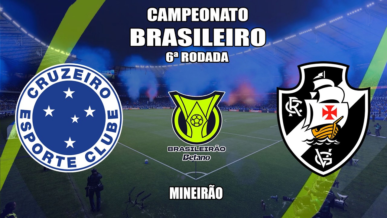 CRUZEIRO X VASCO DA GAMA | CAMPEONATO BRASILEIRO | 15/03/2026 | PES 2021