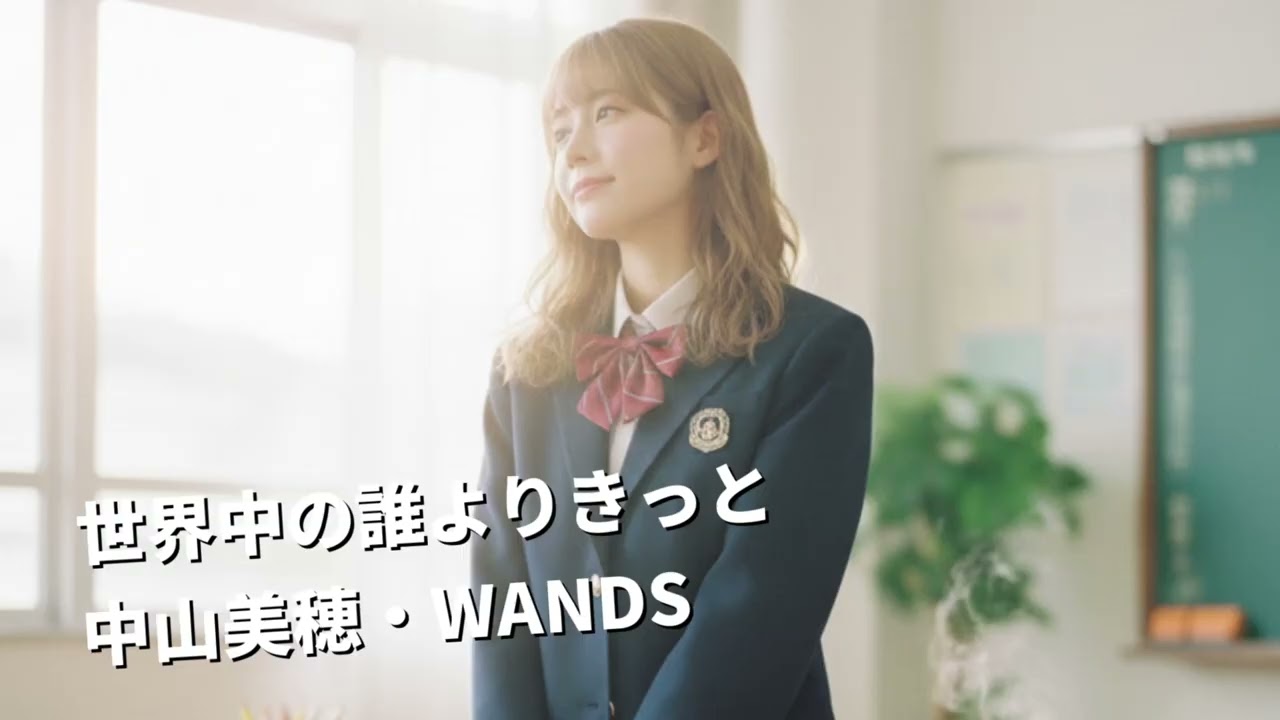 もし可愛いJKバンドが中山美穂 & WANDSの「世界中の誰よりきっと」を歌ったら・・・(AI Cover)
