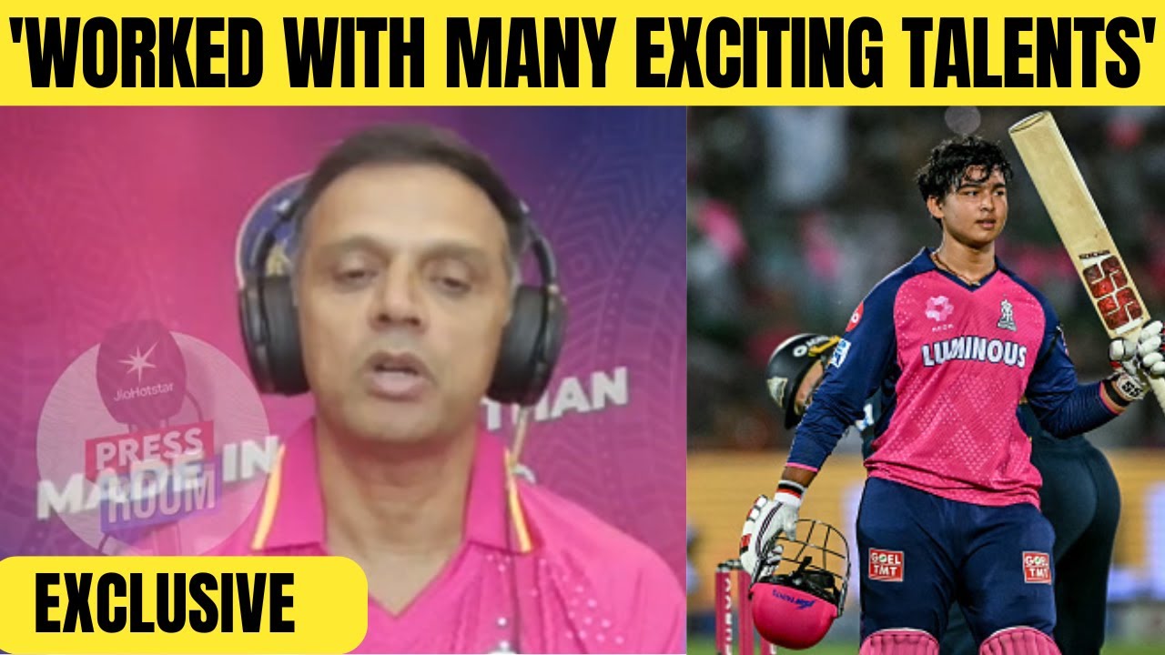 Rahul Dravid on how Vaibhav Suryavanshi was discovered, the key factor in his power hitting