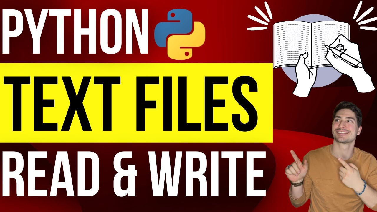 How to Write To and Read From Text Files in Python | Save User Data and Load in High Scores