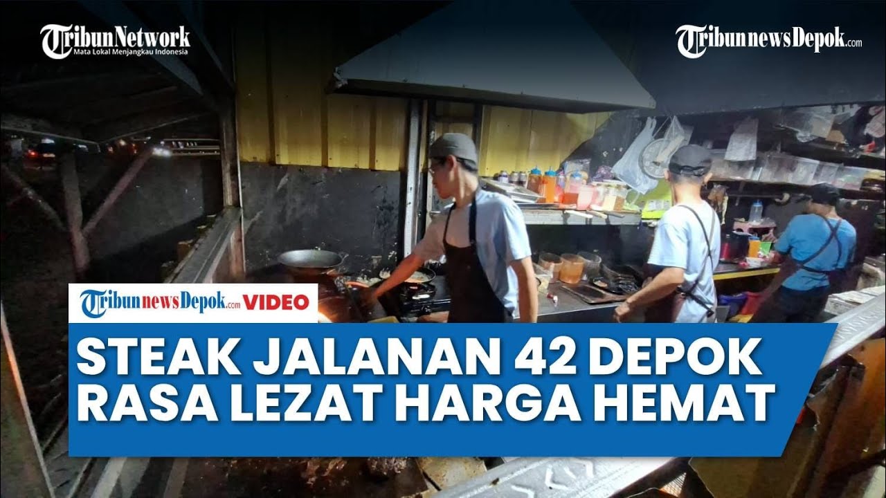 Kuliner Depok, Steak Jalanan 42 Sukmajaya Hadirkan Cita Rasa Lezat Harga Merakyat