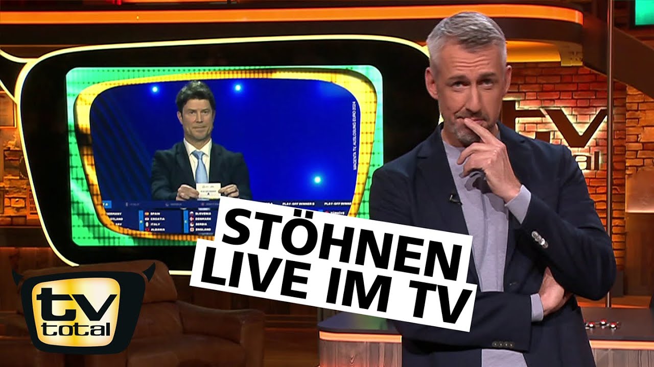 Stöhn-Skandal bei der EM-Auslosung | TV total