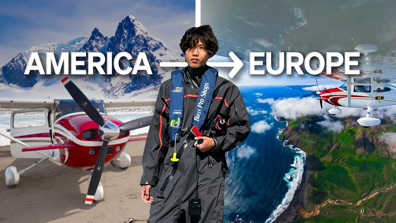 Flying a Plane Across the Atlantic at 17