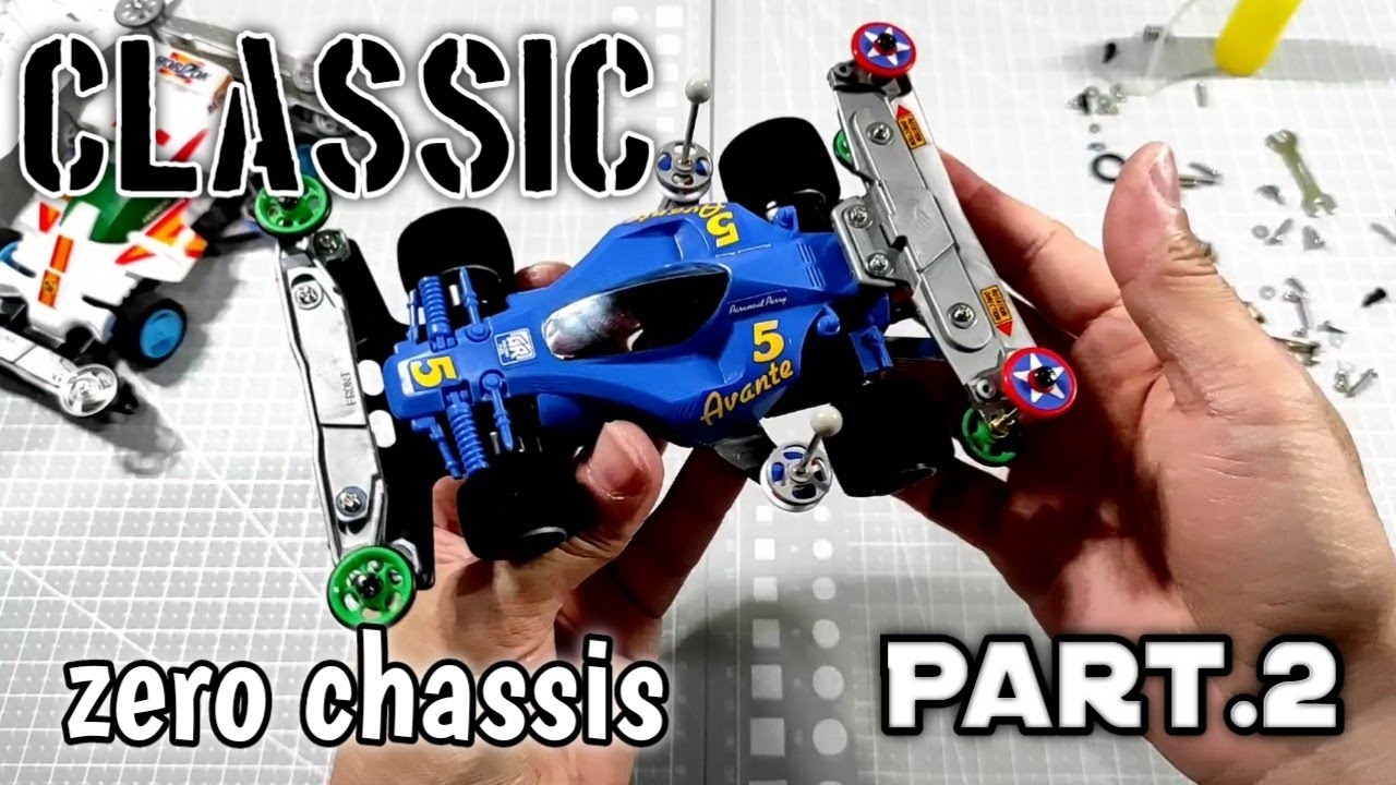 Build Tamiya Classic Zero Chassis w/ Upgrade Parts Part. 2 by Pitboxtamiya