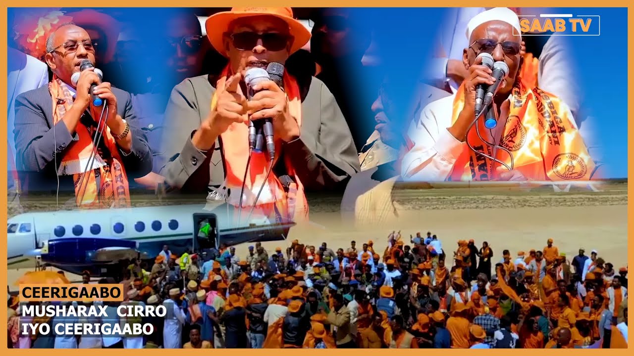 Musharax Cirro oo Ceerigaabo Ku Soo gaba gabeeyey Ololihii Doorashada
