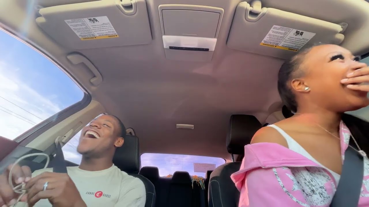 *FIRST YOUTUBE VIDEO* How We Met👩🏽‍❤️‍👨🏿………( come with us to get food )