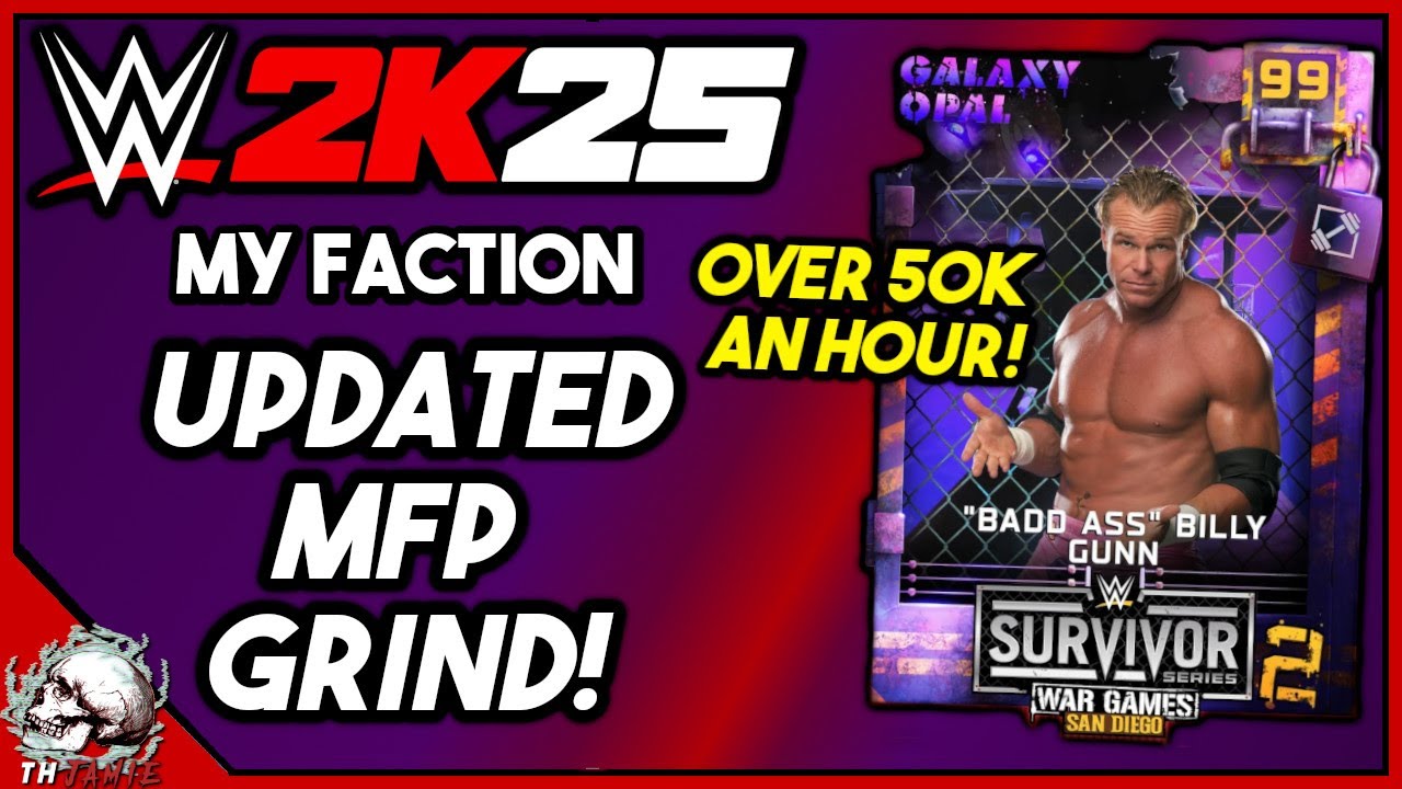 ОБНОВЛЕННЫЙ MFP GRIND! WWE 2K25 MyFaction