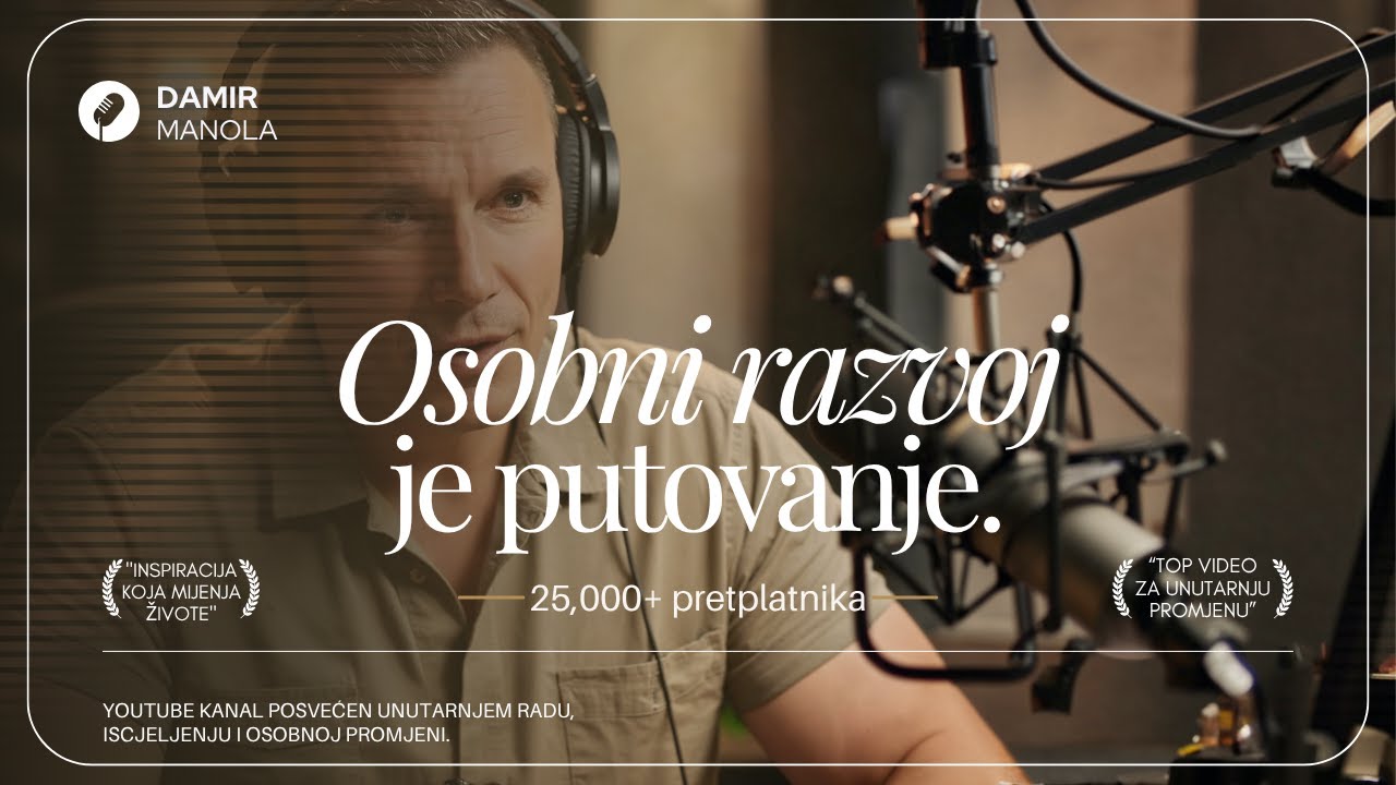 Osobni razvoj je putovanje, ne destinacija - Damir Manola