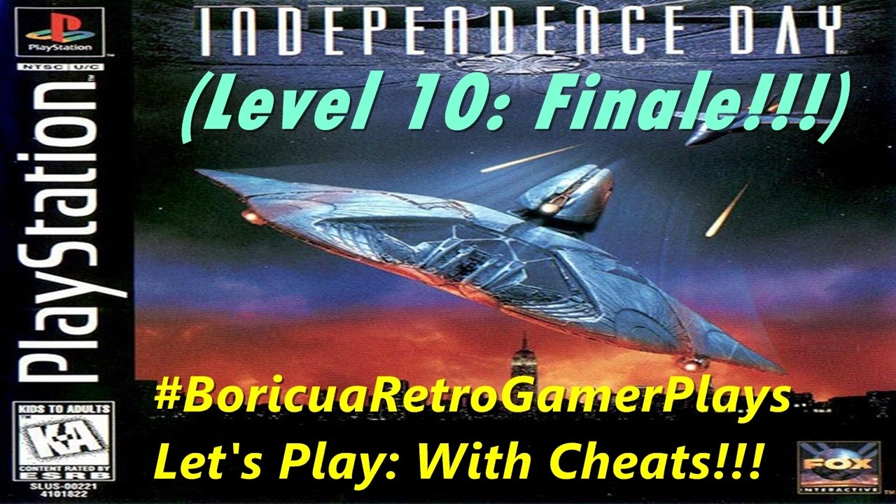 Independence Day (PSX) Level 10 (Finale with cheats)