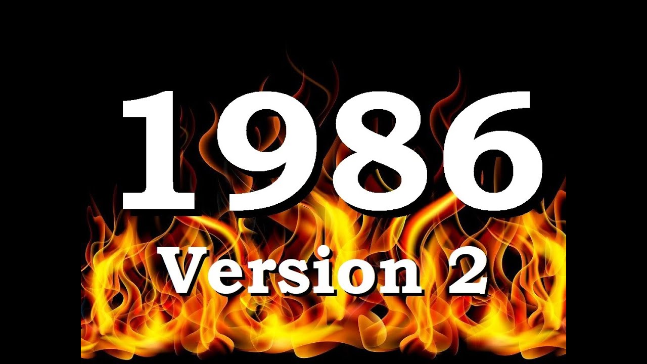 Best Rock/Metal Songs of 1986v2