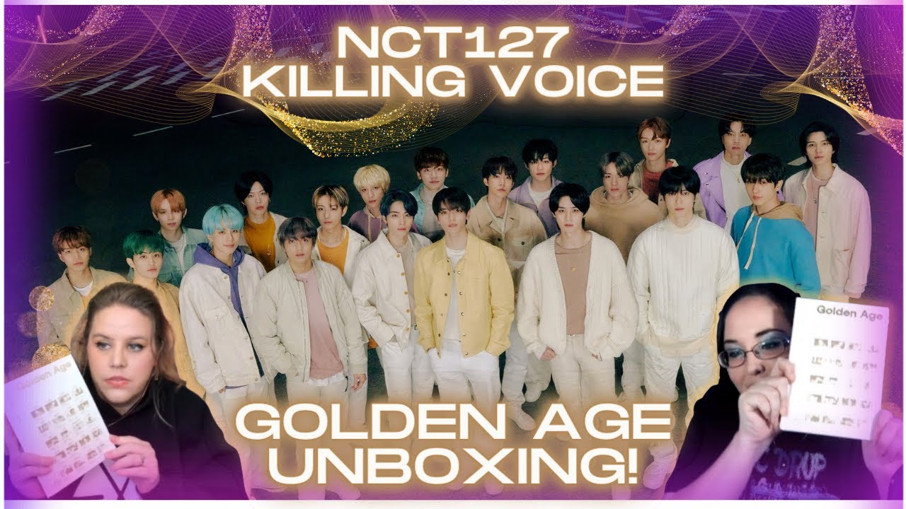 NCT Golden Age Unboxing and 127 Killing Voice | K-Cord Girls React