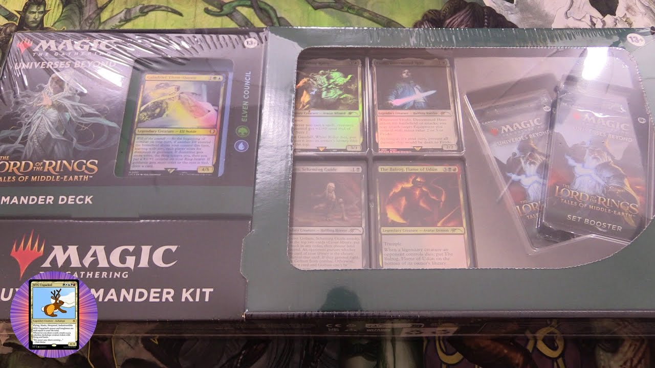 Costco Lord of the Rings Deluxe Commander Kit Unboxed!