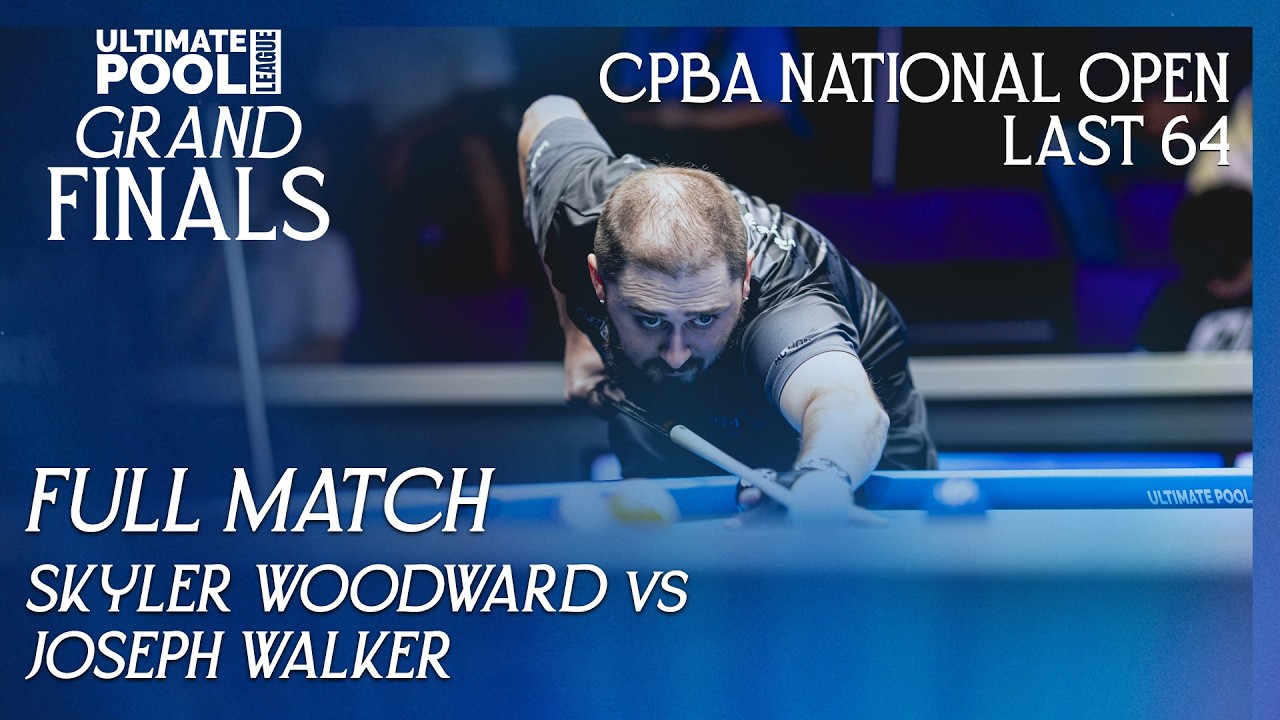 Skyler Woodward vs Joseph Walker | Last 64 | CPBA National Open
