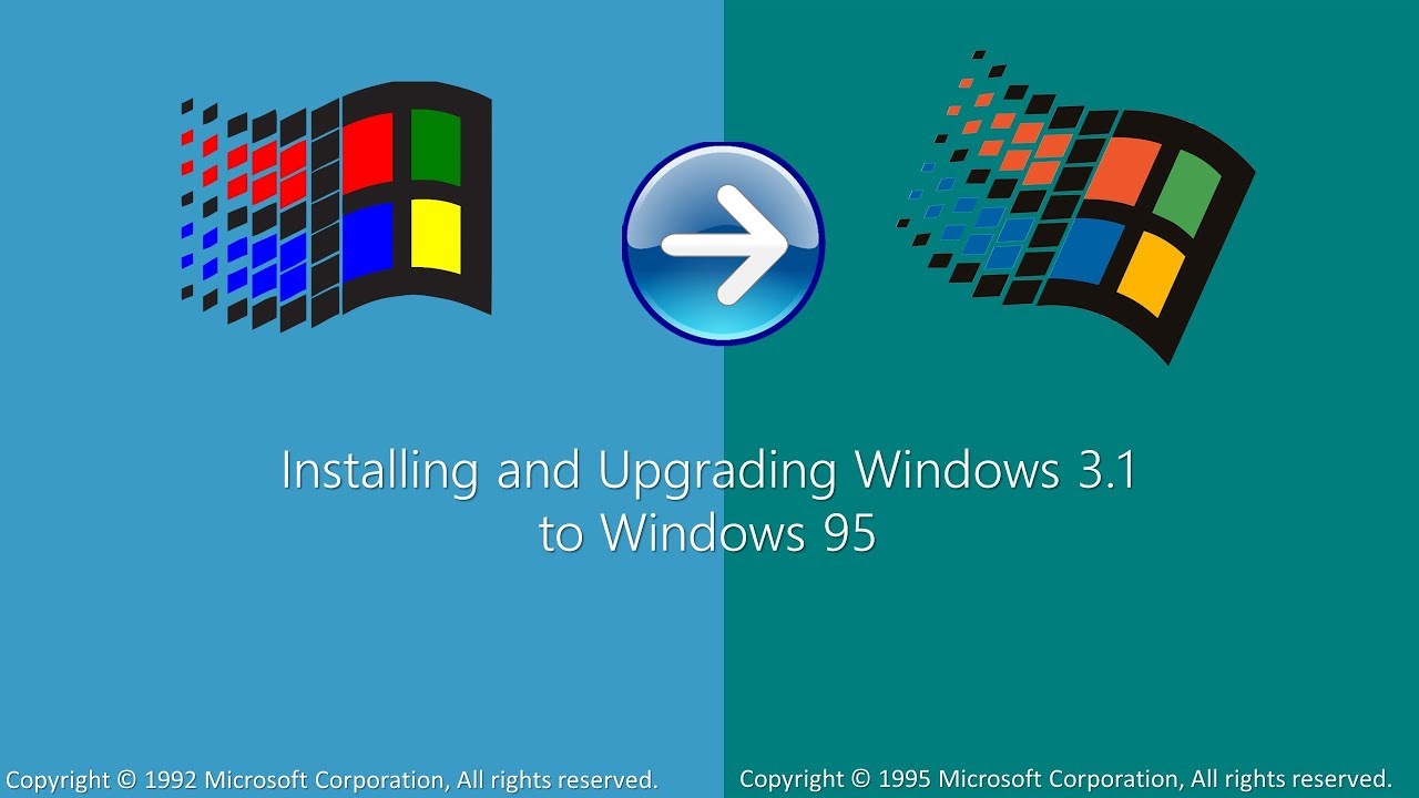 Installing and Upgrading Windows 3.1 to Windows 95