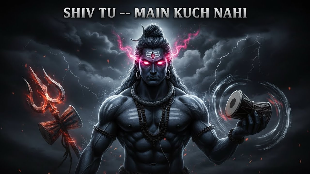 SHIV TU — MAIN KUCH NAHI 🔱 | Mahakal Trap Bhakti | Har Har Mahadev #shiv #shorts