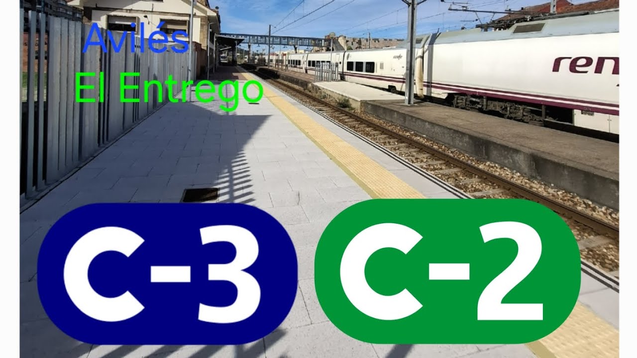 Cercanías Asturias C3 y C2 I Viaje de Avilés a El Entrego