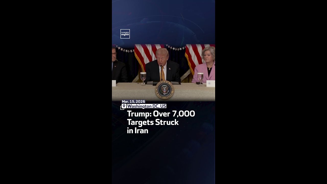 Trump: Over 7,000 Targets Struck in Iran