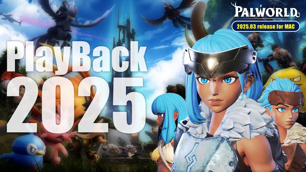 ＜良いお年を！＞Playback 2025〜ご視聴いただき感謝です〜【パルワールド／PALWORLD】 #パルワールド #2025年 #振り返り