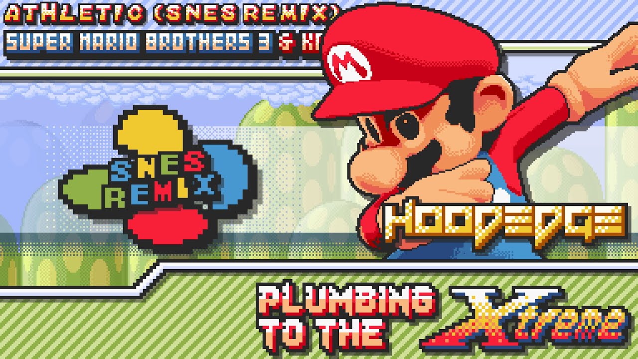 Super Mario Bros. 3 - PLUMBING TO THE X-TREME!!! ~ Athletic (SNES Remix)