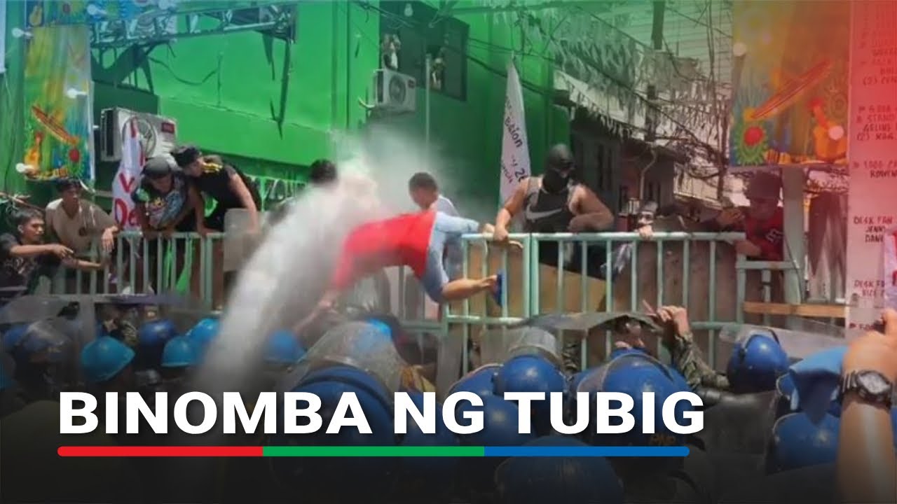 Demolition sa Tondo, nauwi sa tensyon, bombahan ng tubig | ABS-CBN News