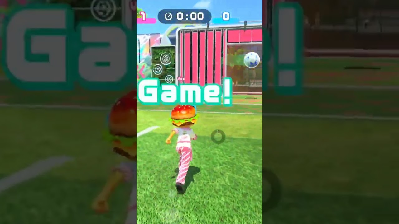 Time's Up! Nintendo Switch Sports: Soccer.