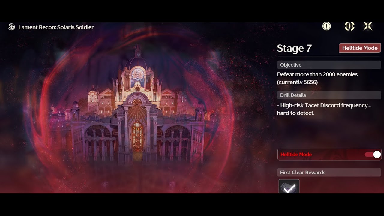 Wuthering Waves Lament Recon: Solaris Soldier Stage 7: Helltide Mode